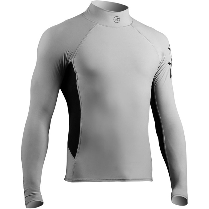 2025 Zhik Mens Hydrophobic Fleece Top GREY TOP410M